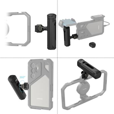SmallRig 4403B - obracany uchwyt boczny z szybkozłączką_Przykłady zastosowania_2